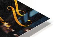 overcomer and conqueror gold HD Metal print