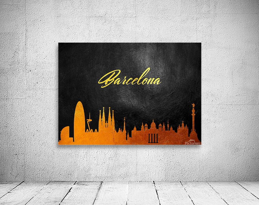 barcelona gold 2 Wall Preview