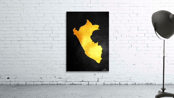 peru gold map Wall Preview