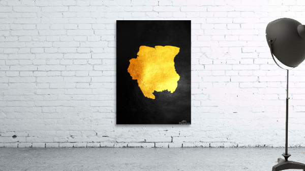 suriname gold map Wall Preview