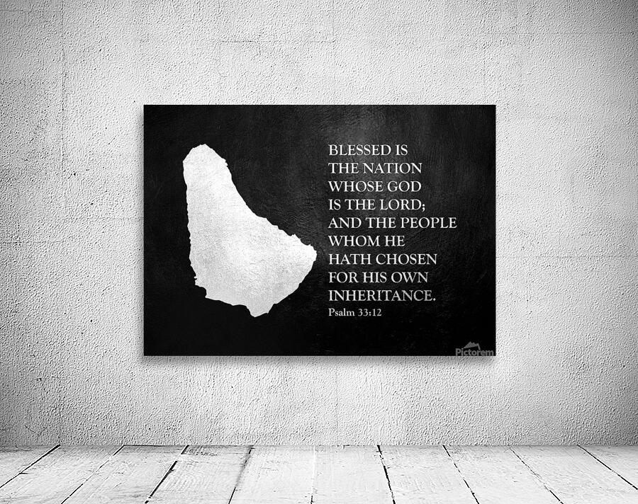 Barbados Silver Map Wall Art Wall Preview