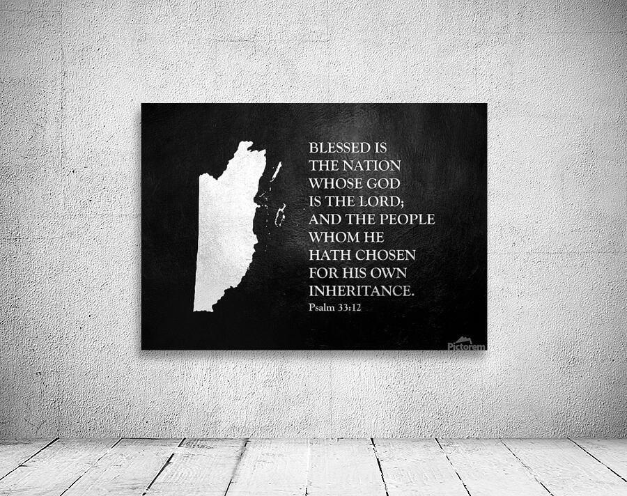 Belize Silver Map Wall Art Wall Preview