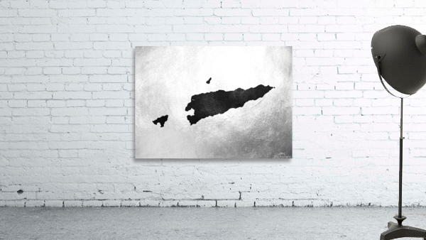 timor leste charcoal Wall Preview