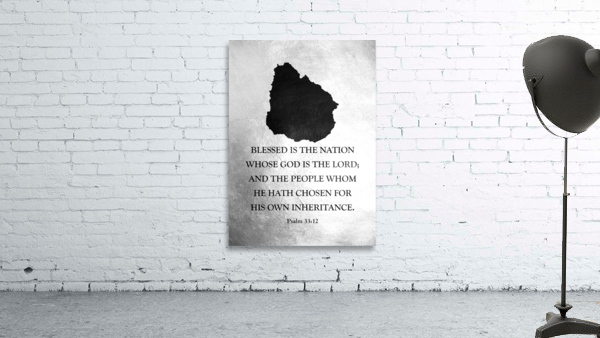 uruguay charcoal 2 Wall Preview