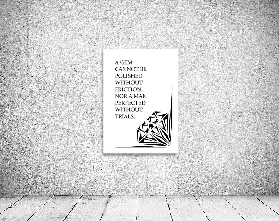 a gem cannot be polished white Wall Preview