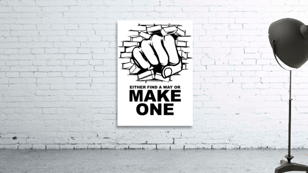 make a way white Wall Preview
