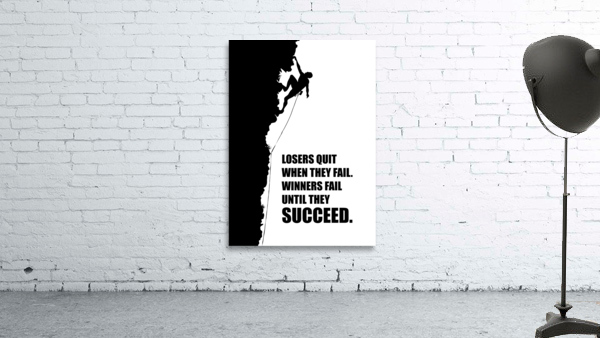 succeed white Wall Preview