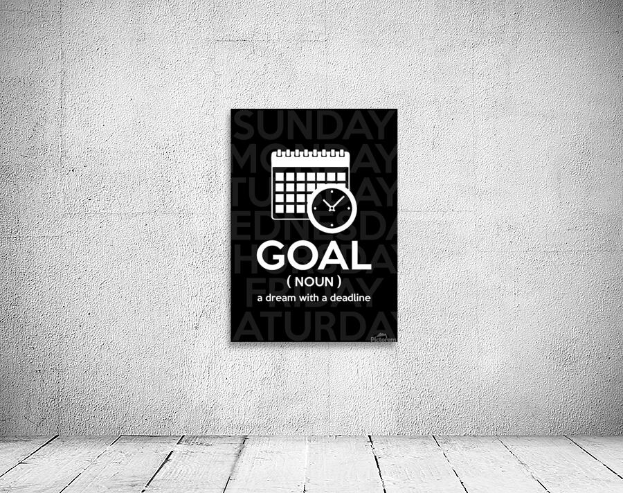 goal black Wall Preview