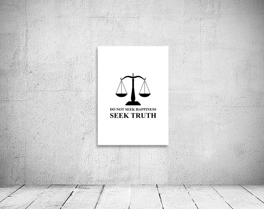 seek truth Wall Preview