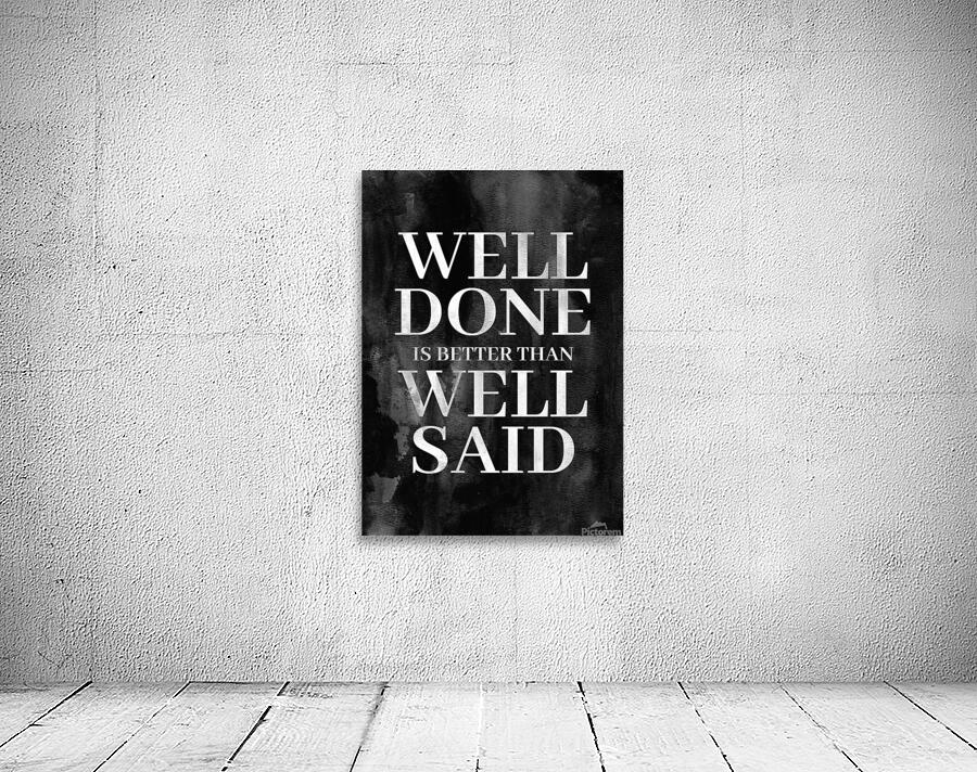 well done Wall Preview