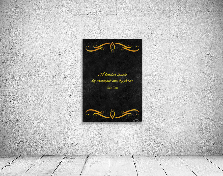 lead by example gold Wall Preview