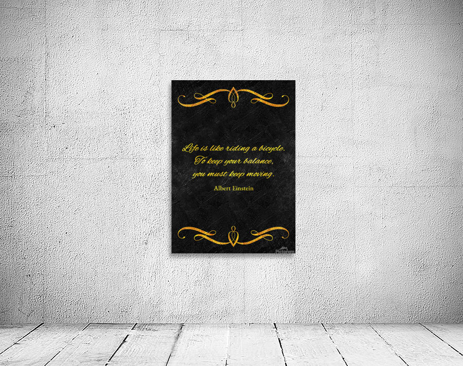 keep moving gold Wall Preview