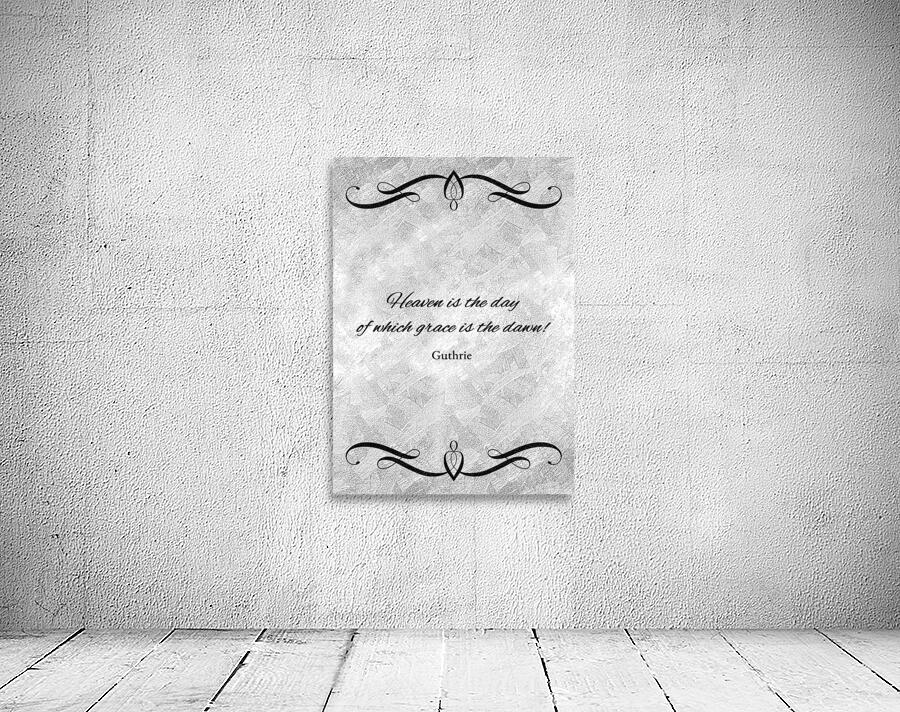 heavenly grace silver Wall Preview