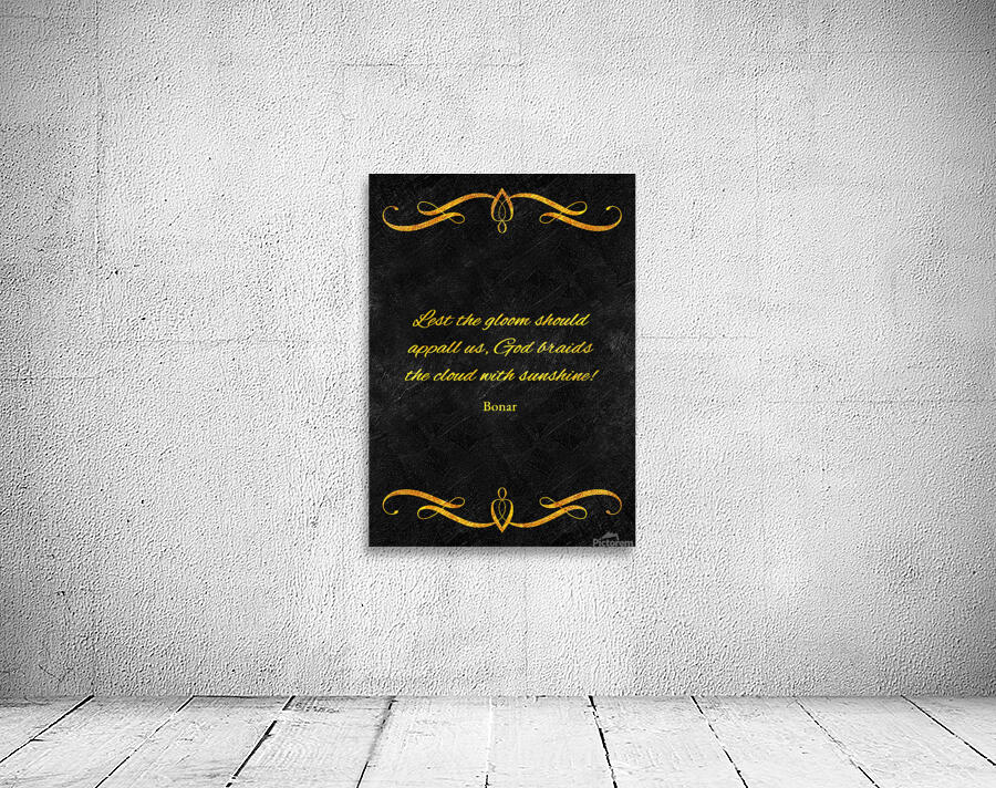 cloud with sunshine gold Wall Preview