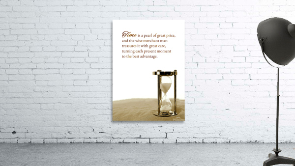 time is precious Wall Preview