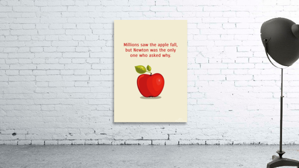 newton apple Wall Preview