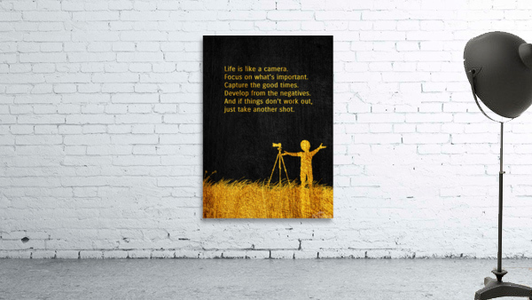 life camera 2 gold Wall Preview