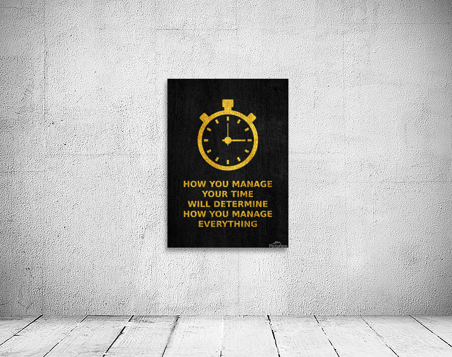time management gold Wall Preview