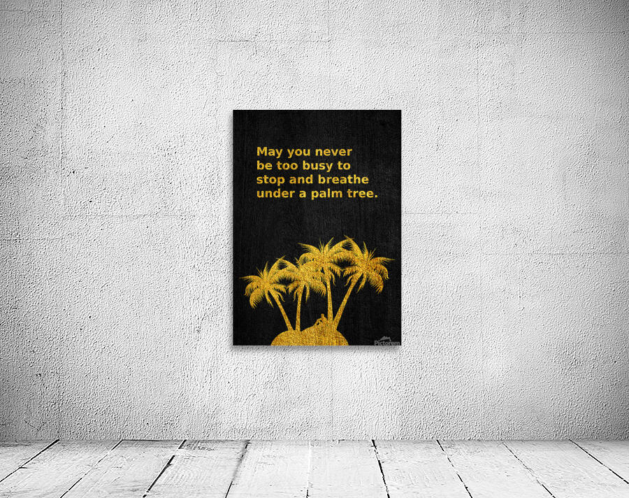 palm trees gold Wall Preview