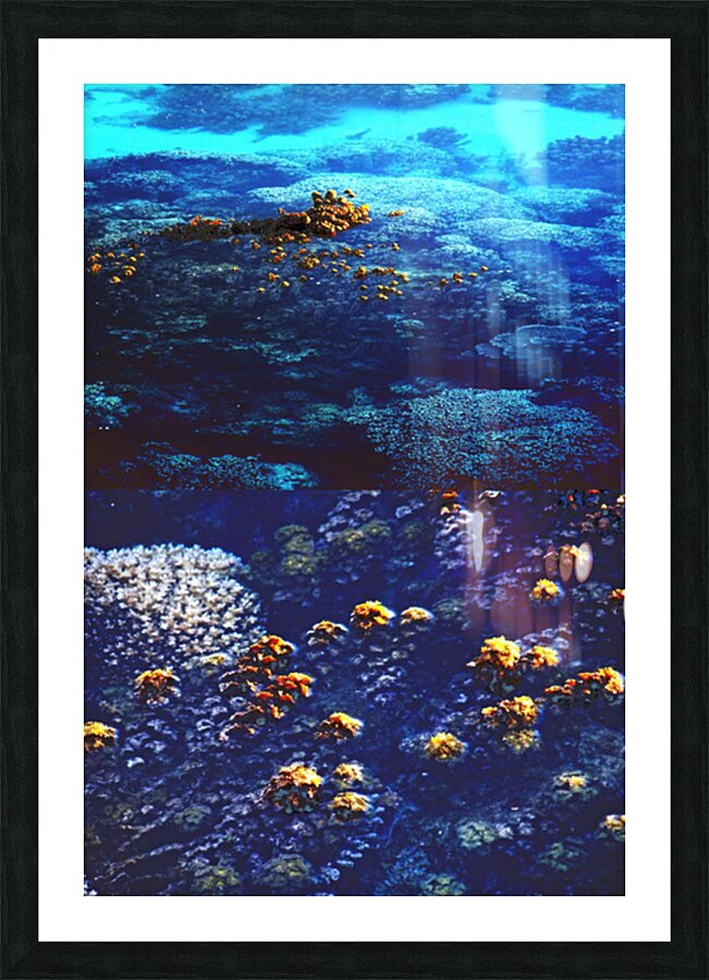 Taking a breath no.2 Picture Frame print