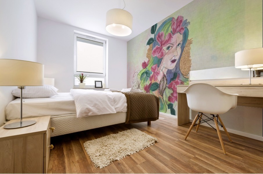 A Fairy Mural print