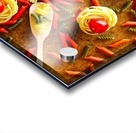 Pasta and spoons Acrylic print