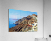 Santorini Mountains Landscape - Greece Acrylic Print
