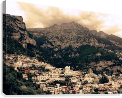 Panoramic Landscape - Italy Canvas Print