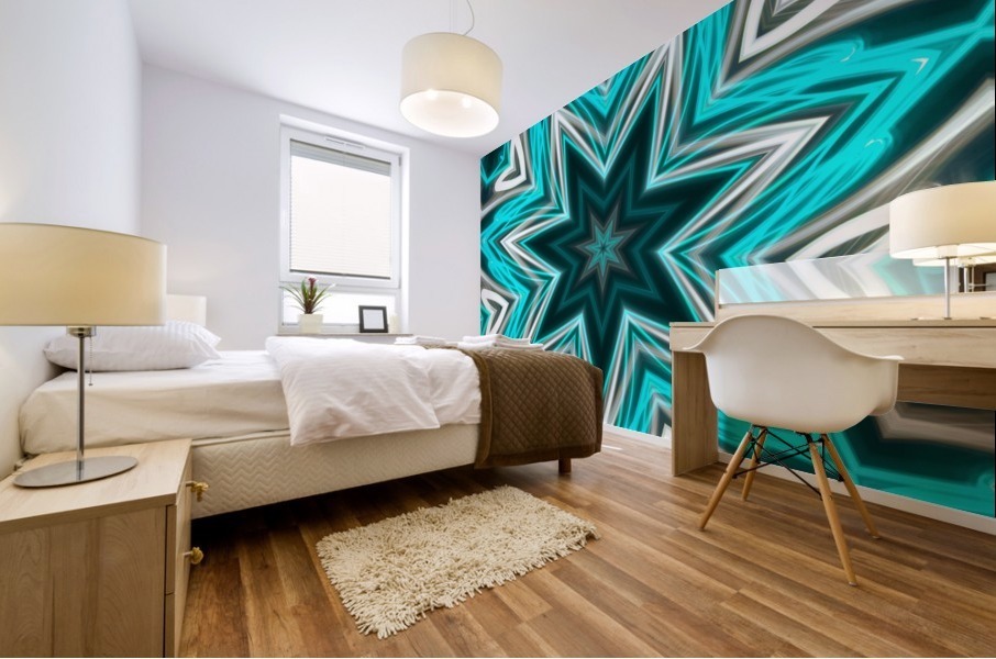Abstract Mural print
