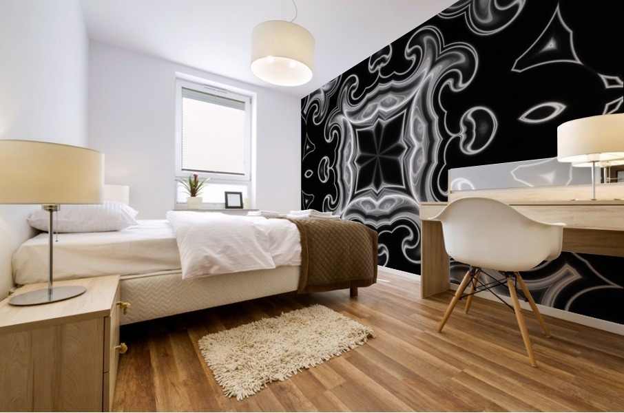 Abstract Fractal Mural print