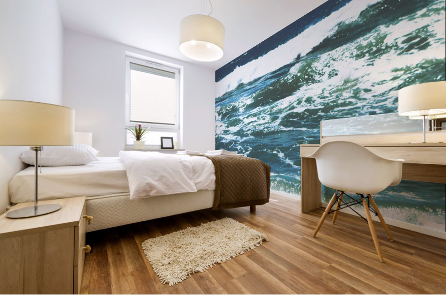 The Sailboat Mural print