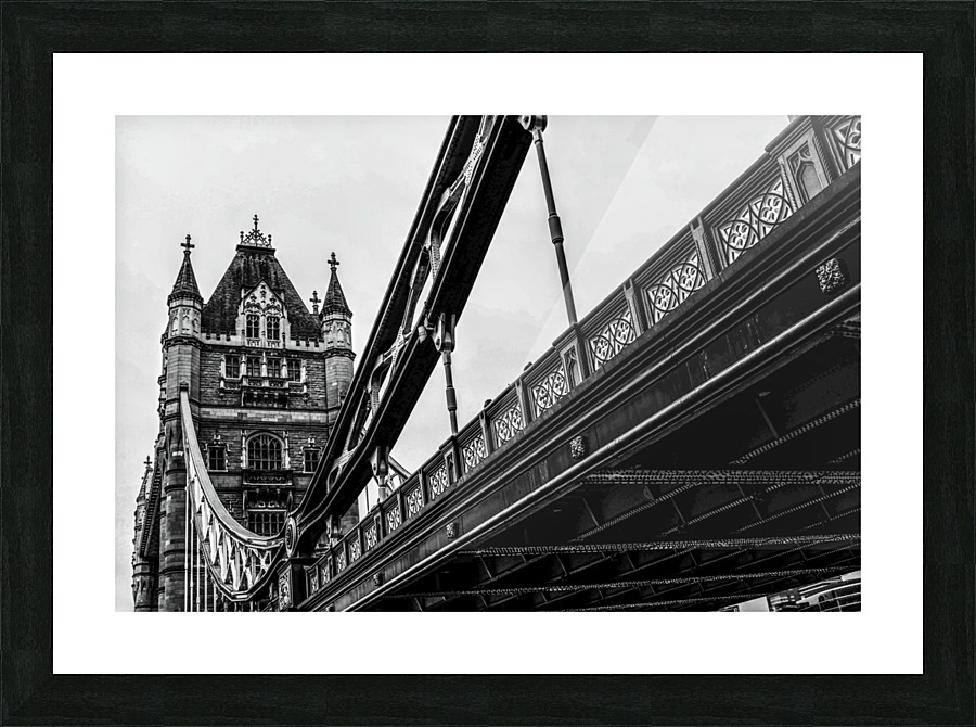 Tower Bridge Close up - London - Uk Picture Frame print