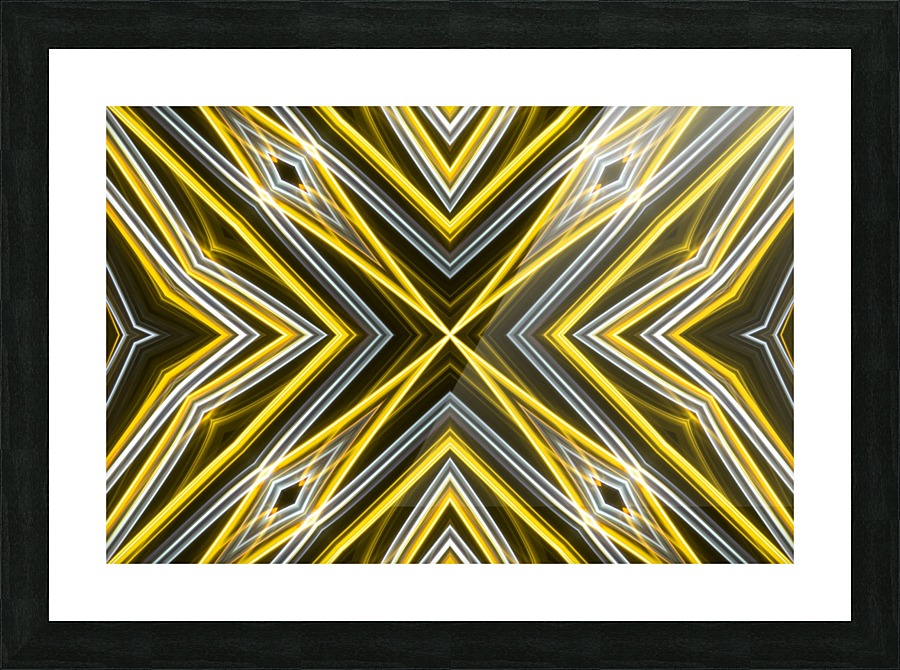 Neon Lights  Picture Frame print