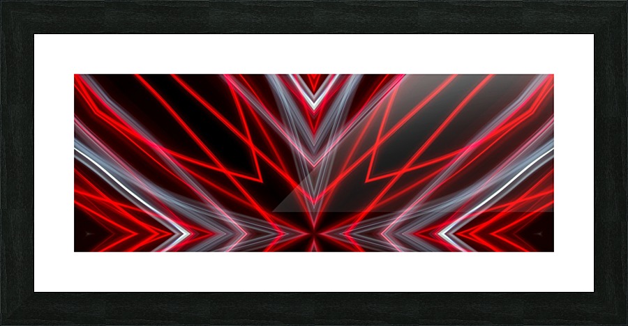 Red Ligths Picture Frame print