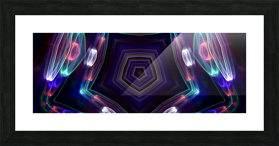 Neon Lights Picture Frame print