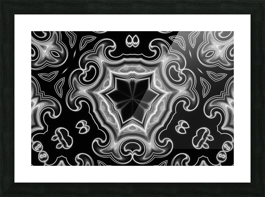 Abstract digital Art Picture Frame print