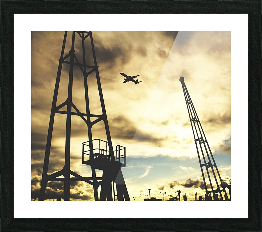 Sunset Sky Picture Frame print
