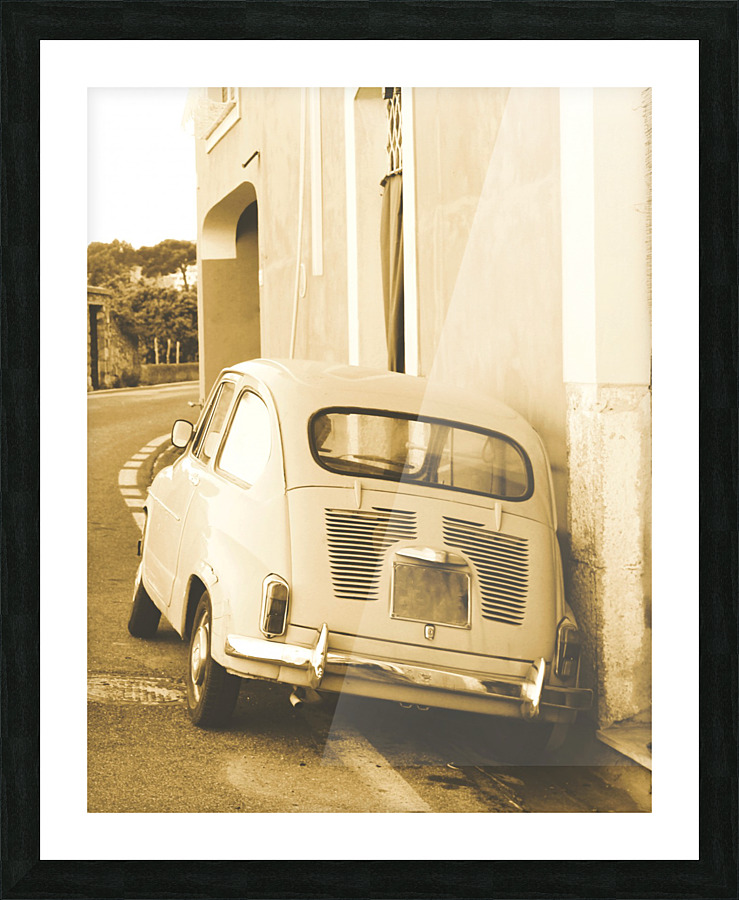 The old Car Picture Frame print