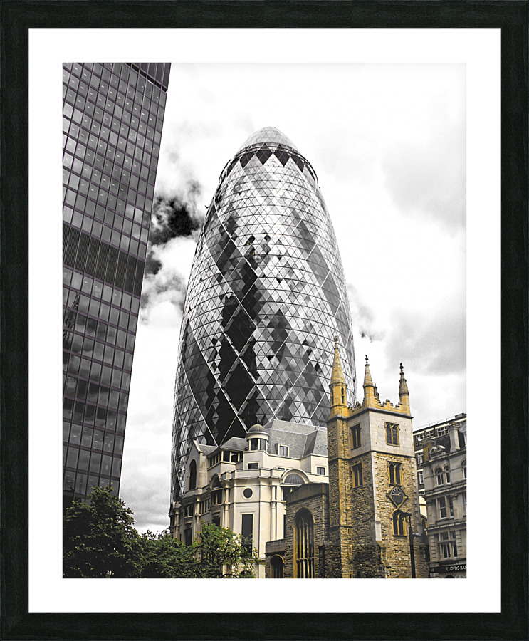 The Skyscraper Picture Frame print