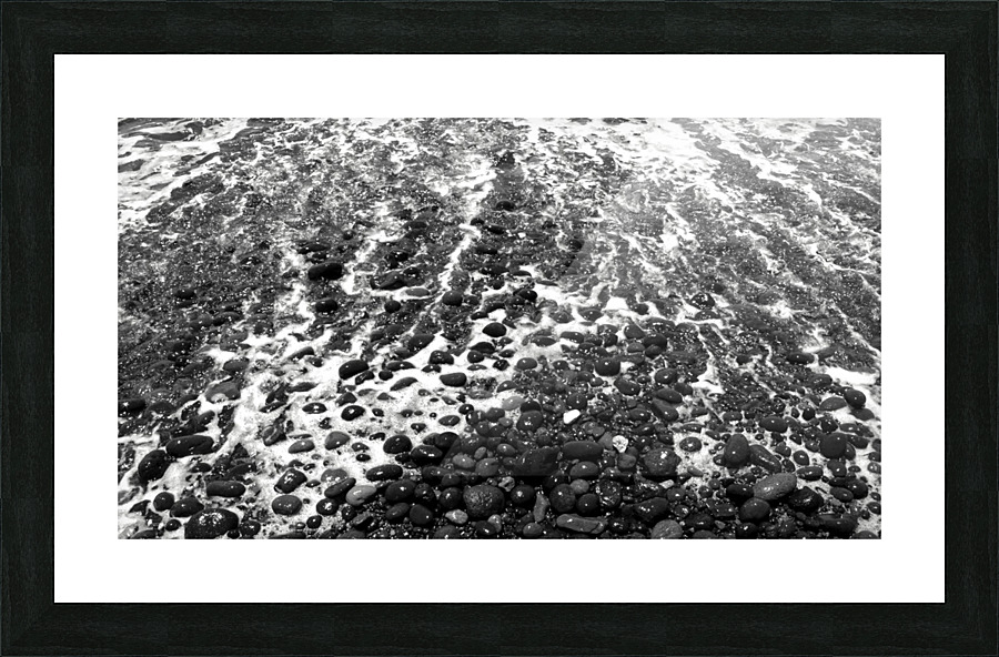 The wave Picture Frame print