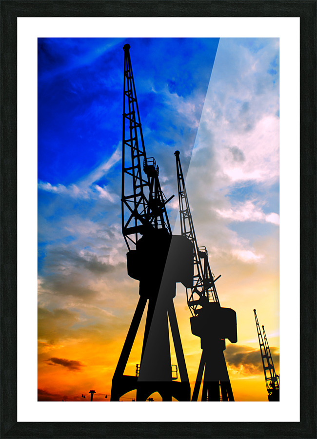 Dramatic sky Picture Frame print