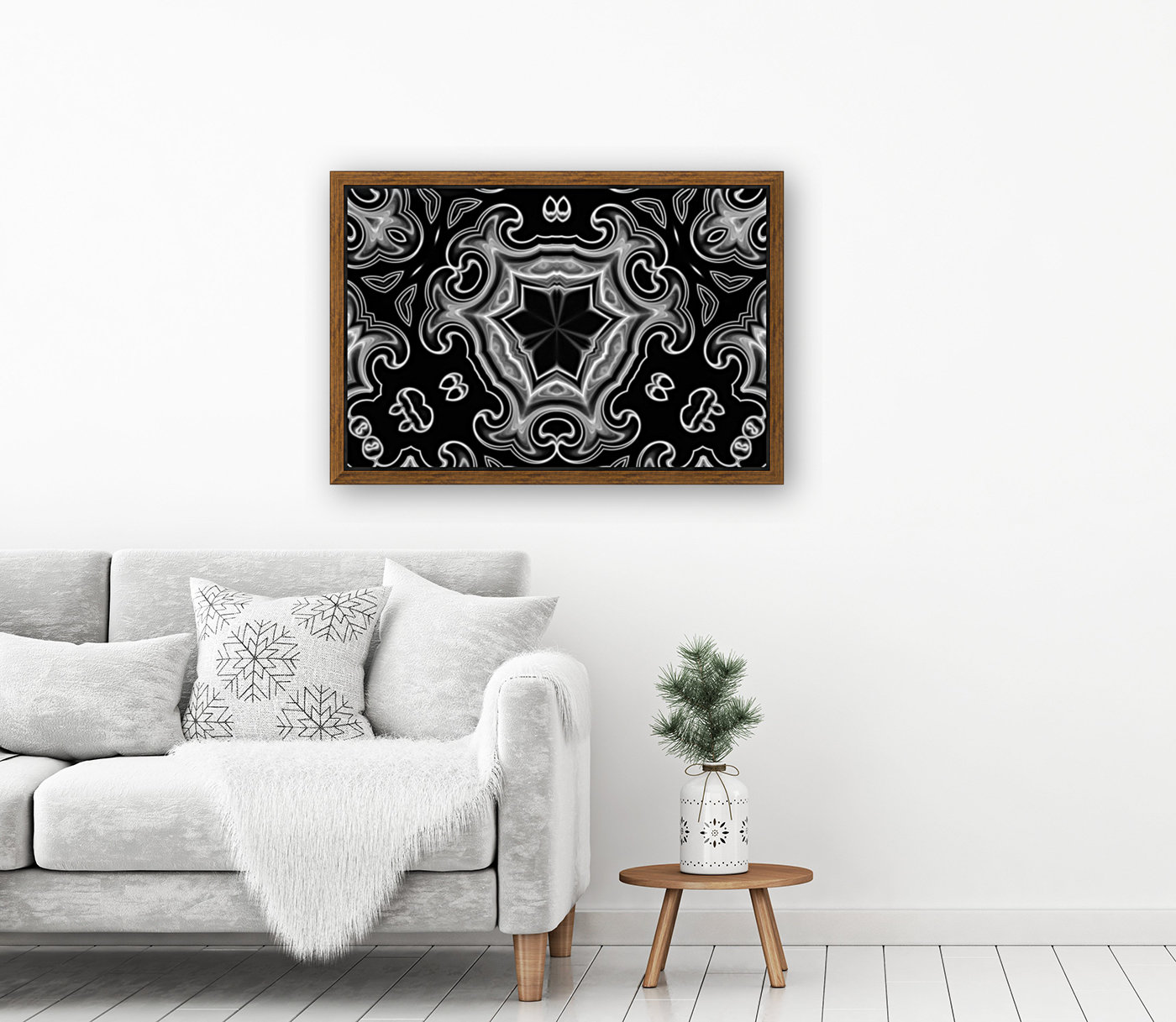 Abstract digital Art Reproduction