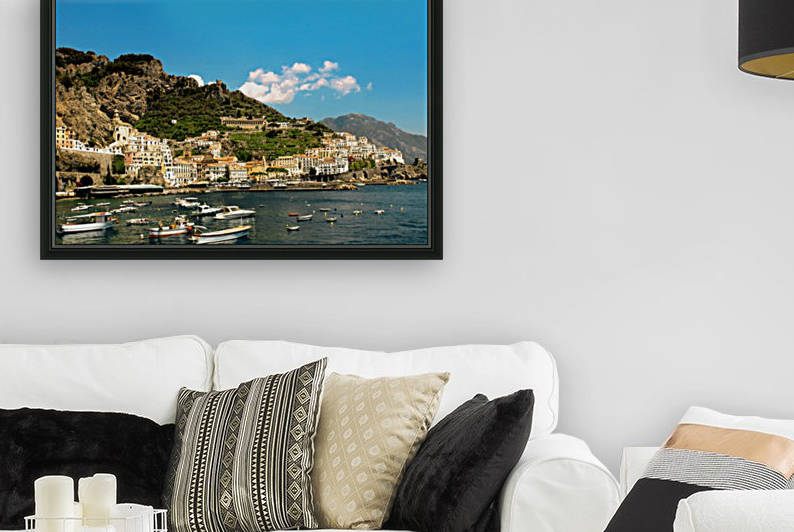 Amalfi Town - Panoramic View - Italy by Bentivoglio Photography