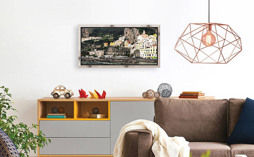 Amalfi Coast Panoramic View Reproduction