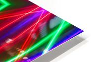 Geometric Lights HD Metal print