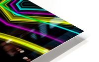 Neon Lights Green HD Metal print