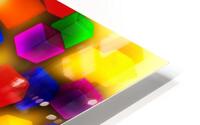 Abstract colours HD Metal print