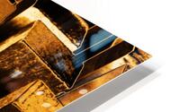 Abstract cubes HD Metal print