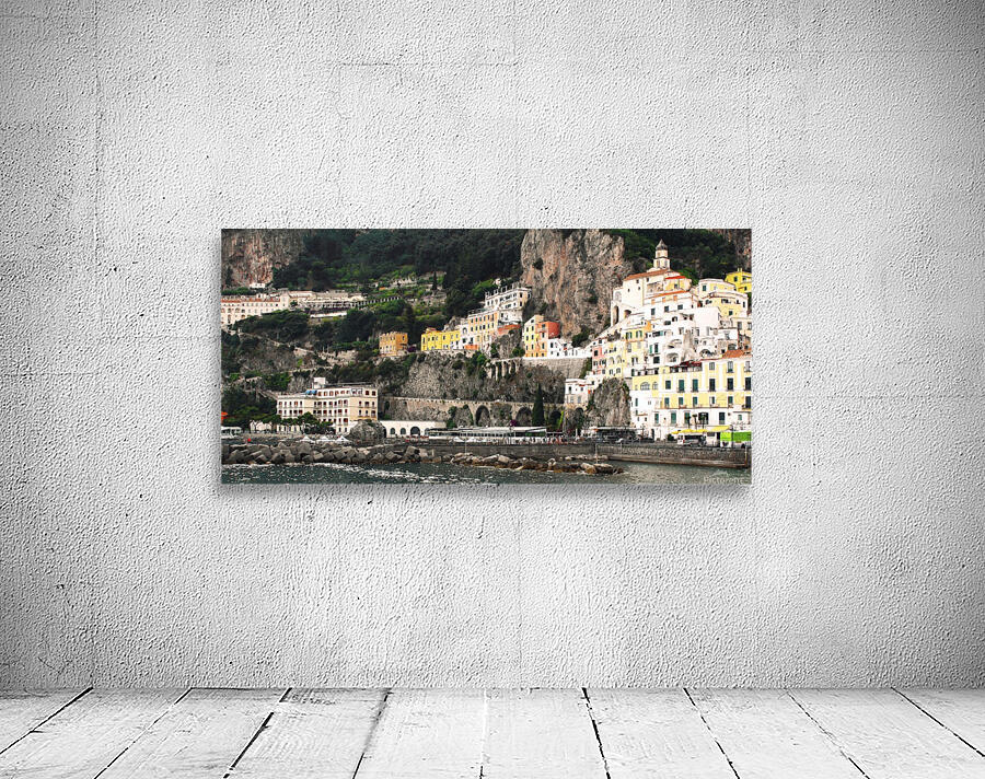 Amalfi Coast Panoramic View Wall Preview