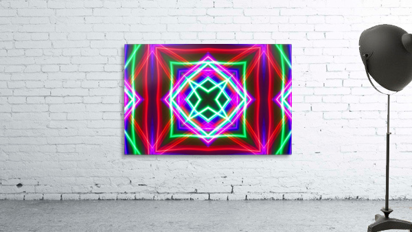 Geometric Lights Wall Preview